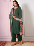Cotton Green Kurta